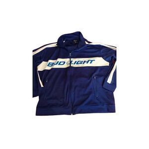 Bud light zip up jacket. Size XXL. In good condition.